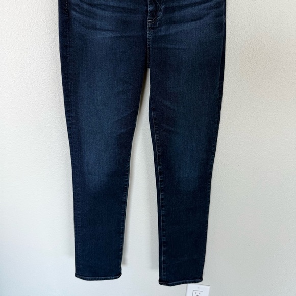 AG Mari Slim Straight Leg Jeans Plaza Denim Dark Blue Casual Women’s Size 24 - Picture 5 of 14